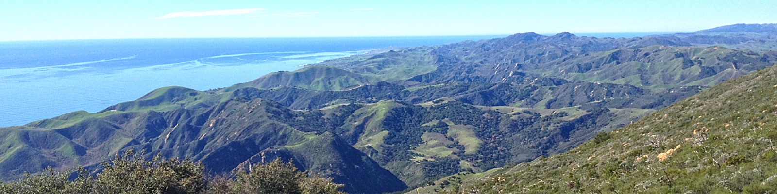 View from Gaviota Peak
